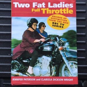 Two Fat Ladies Full Throttle, cookbook